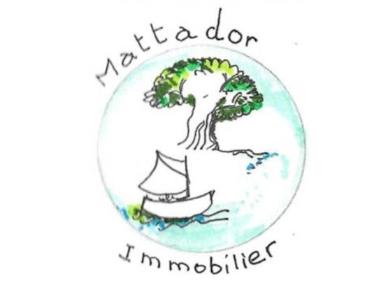 Logo artistique Mattador Immobilier 